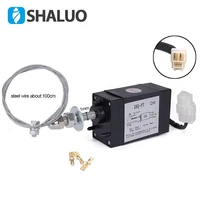 Generador diésel sin apertura Normal, dispositivo de salida de llama, válvula de apagado, solenoide, piezas de generador de potencia, accesorios, 12V, 24V, XHQ-PT