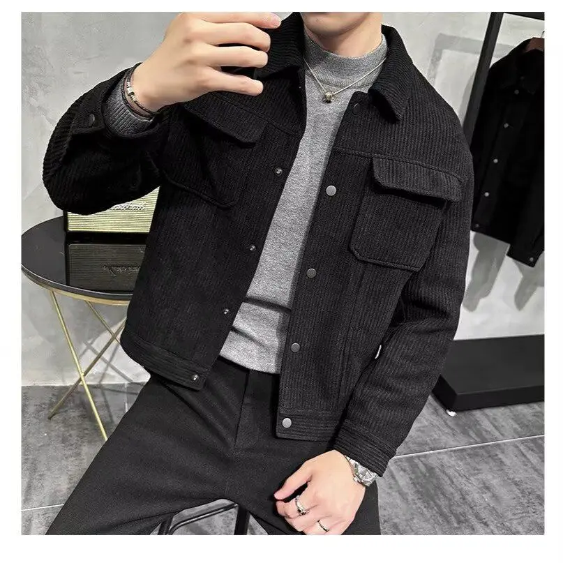 

Свободное мужское джинто 192, весенне-осеннее уличное пальто Sli High Street, модное корейское повседневное пальто Harajuku для мужчин