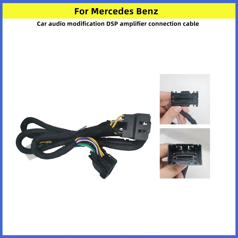 

Suitable For Mercedes Benz GLC3000/E300/V260 Car Audio Modification DSP Amplifier Connection Harness Plug Accesorios Para Auto