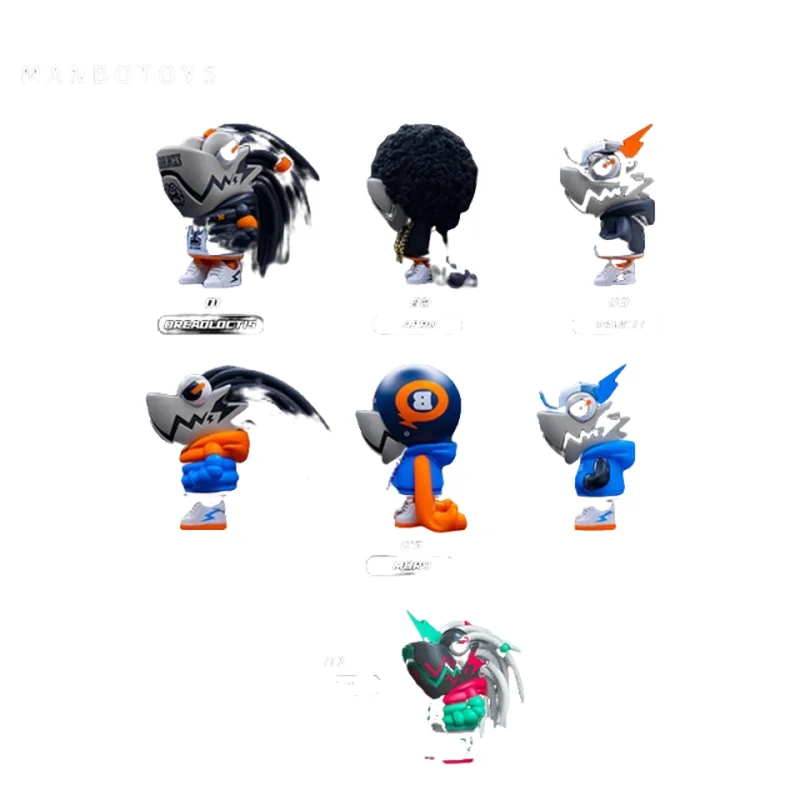 Children's Cartoon Mini Surprise Blind Box Handmade Toy Gift Doll Technology Trendy Play Anime Doll Ornament