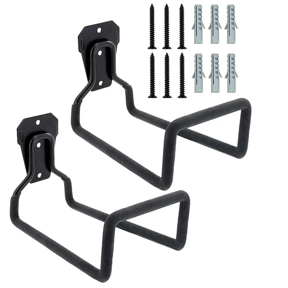 

Universal Heavy Duty Garden Hose Holder Iron Rust-proof Water Hose Storage Rack Durable Anti-Slip Pipe Reel Bracket Ropes