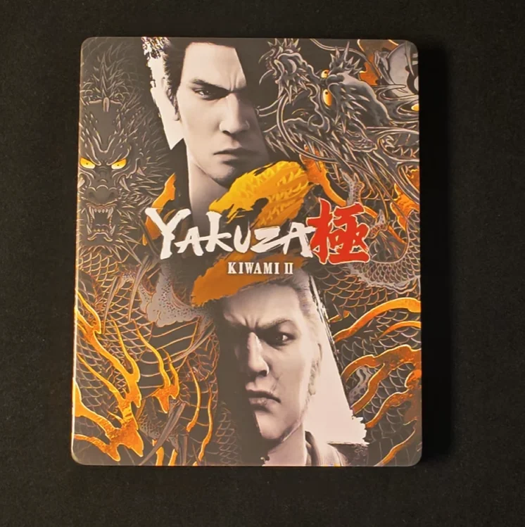 Yakuza Kiwami 2 20th Anniversary Edition Steelbook FantasyBox ( Just box no CD )