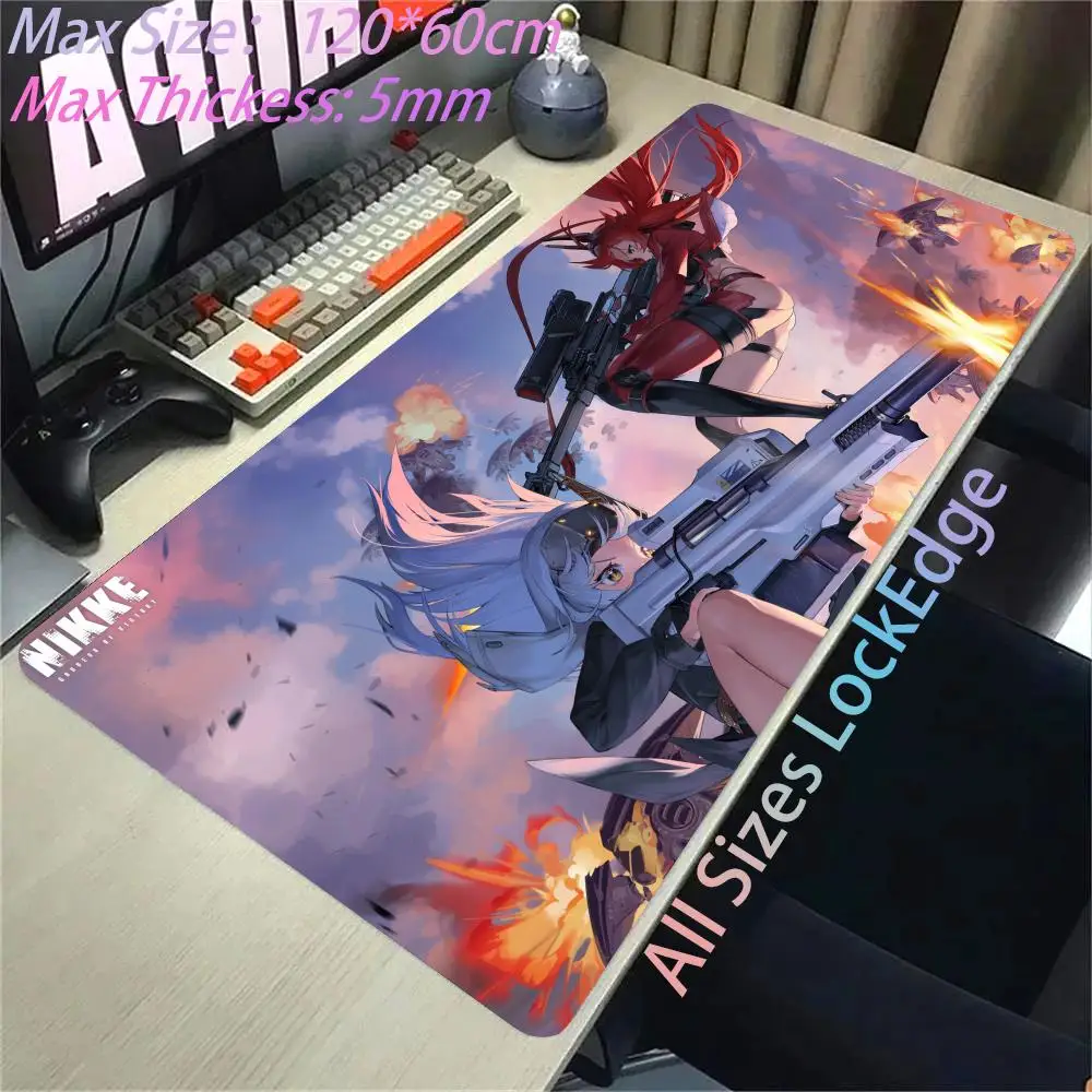 Hot selling items NIKKE The Goddess Of Victory Desktop games HD printing desktop size XXL Gaming mouse pad accessories mouse pad