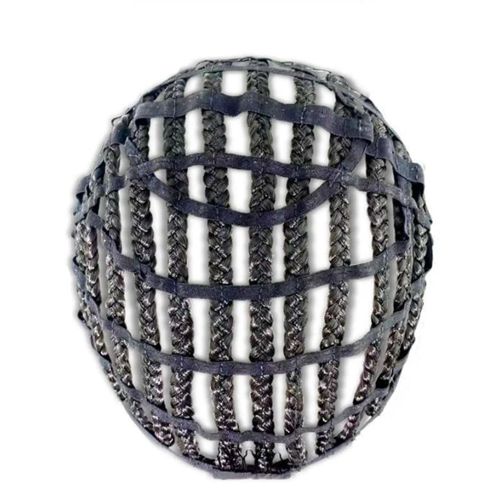 Black Crochet Braided Wig Cap Elastic Hair Styling Tool Breathable Cornrow Cap