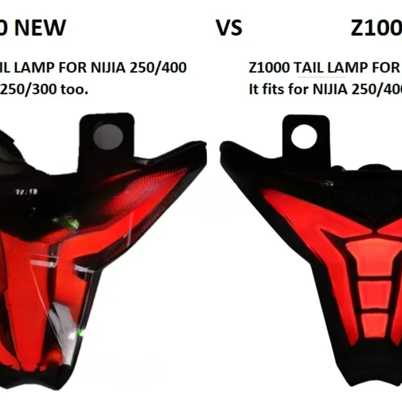 Taillight New Z1000 2020 Ninja 250 300 400 Z400 ZX6R ZX10R Zx25r 2018 2019 Motorcycle Taillights