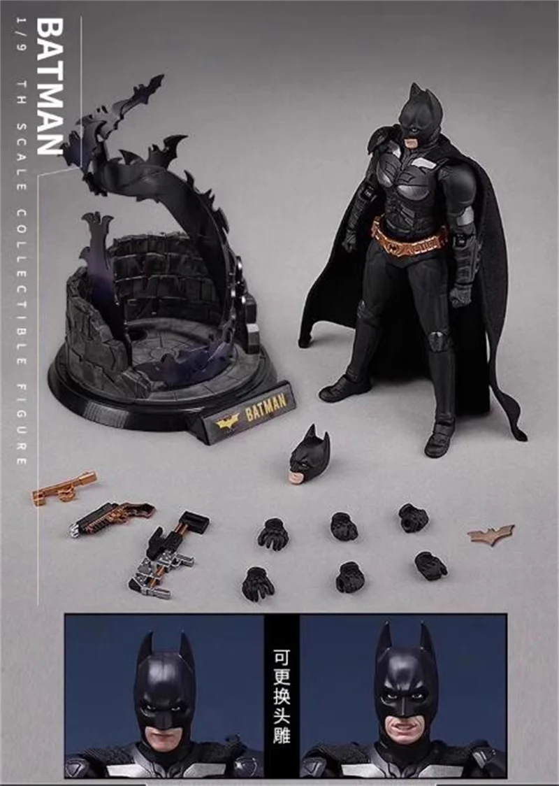 Hot In Stock Fondjoy Dc 1/9 Justice Batman League Anime Figure Action Cool Toys Collections Models Toy Gifts