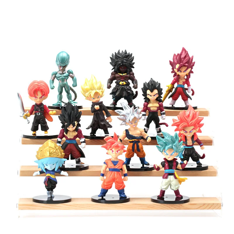 Anime Dragon Ball Super Saiyan Son Goku Action Figure Model Gifts Collectible Figurines for Kids