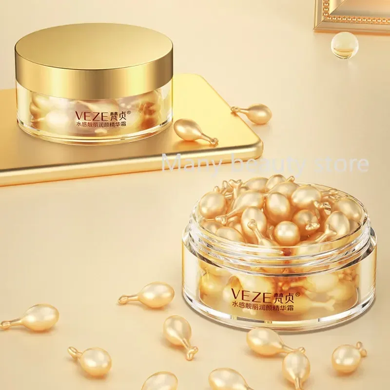 Placenta Capsule Serum Anti-wrinkle Shrinking Pores Anti-aging Moisturizing Hydrating Fade Fine Lines Whitening Korea Skin Care