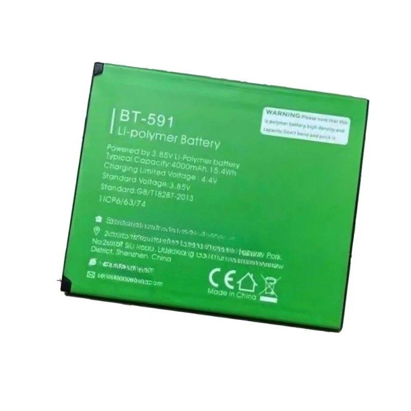 2025 Years BT-591 4000mAh Phone Battery for LEAGOO KIICAA POWER High Quality Rechargeable Battery