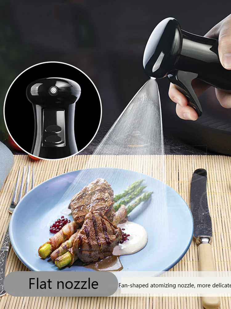 Barbecue camping oil spray pot Light food doctrine food grade kitchen supplies atomizing oil spray bottle