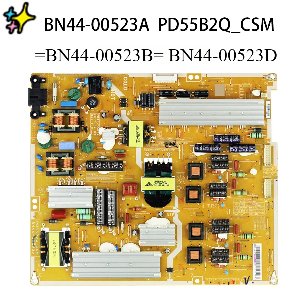 UN55ES7150F UN55ES7500F UN55ES7550F UN55ES8000F UN55ES8000FXZP TV for Power Supply Board BN44-00523A BN44-00523B/D  PD55B2Q_CSM