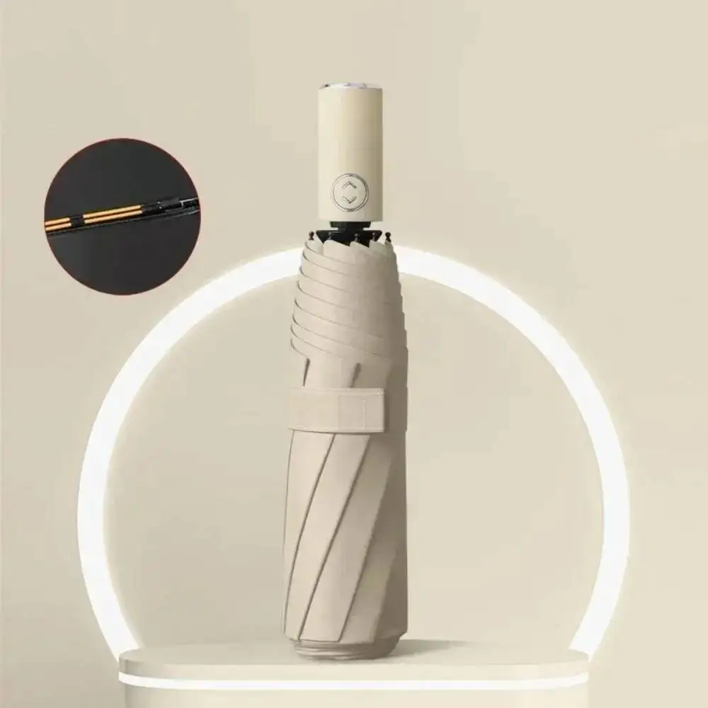 

Automatic Outdoor Portable Fold Umbrellas Sunshade UV Protection Wind Reinforced Sunscreen Practical Umbrella