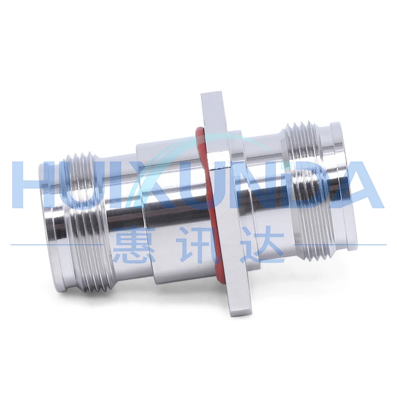 4.3-10-KKF 4310 Female Head to Female Head Four-Hole Flange Fixed Mini-DIN Connector for Electronic Components
