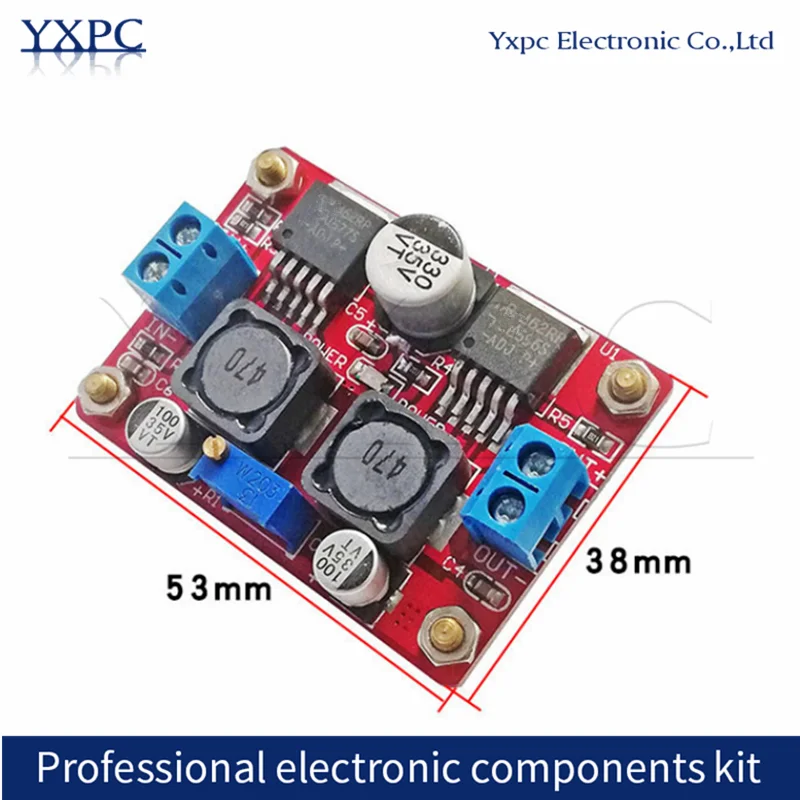 LM2596S LM2577 DC-DC Adjustable Step-Up and step-down Power Supply Module boost and buck voltage converter solar cell panel