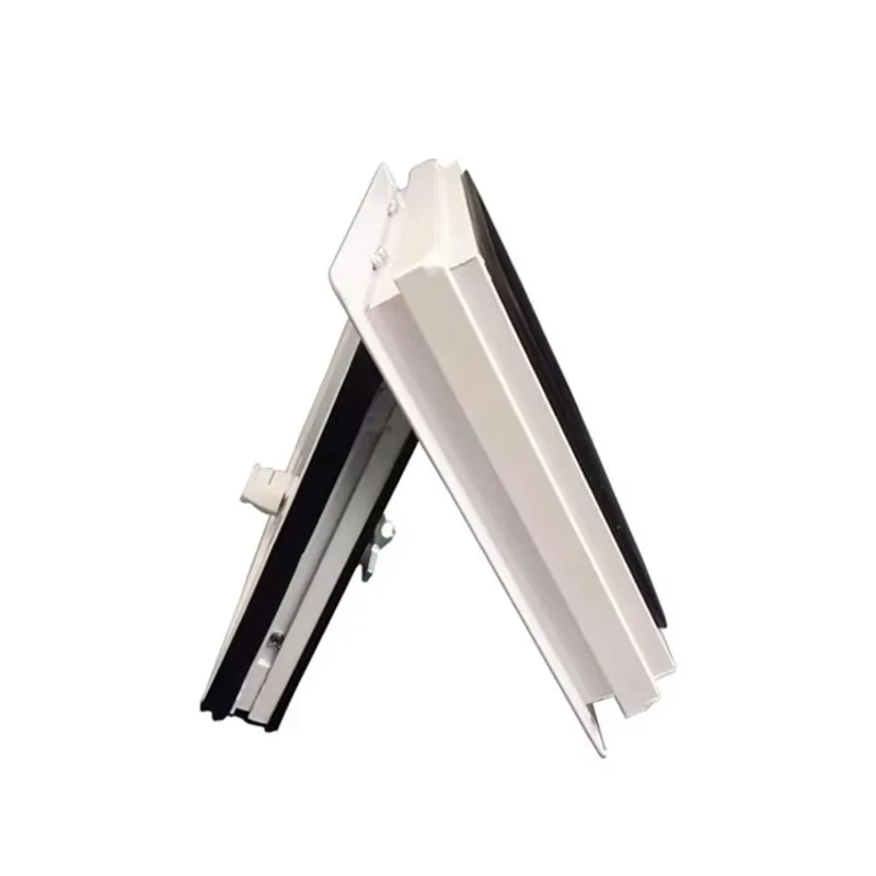 Aluminum Alloy RV Right Angle Luggage Door and Hinged Motorhome Hatch Door Can As Picnic Table 1400x600mm view 3