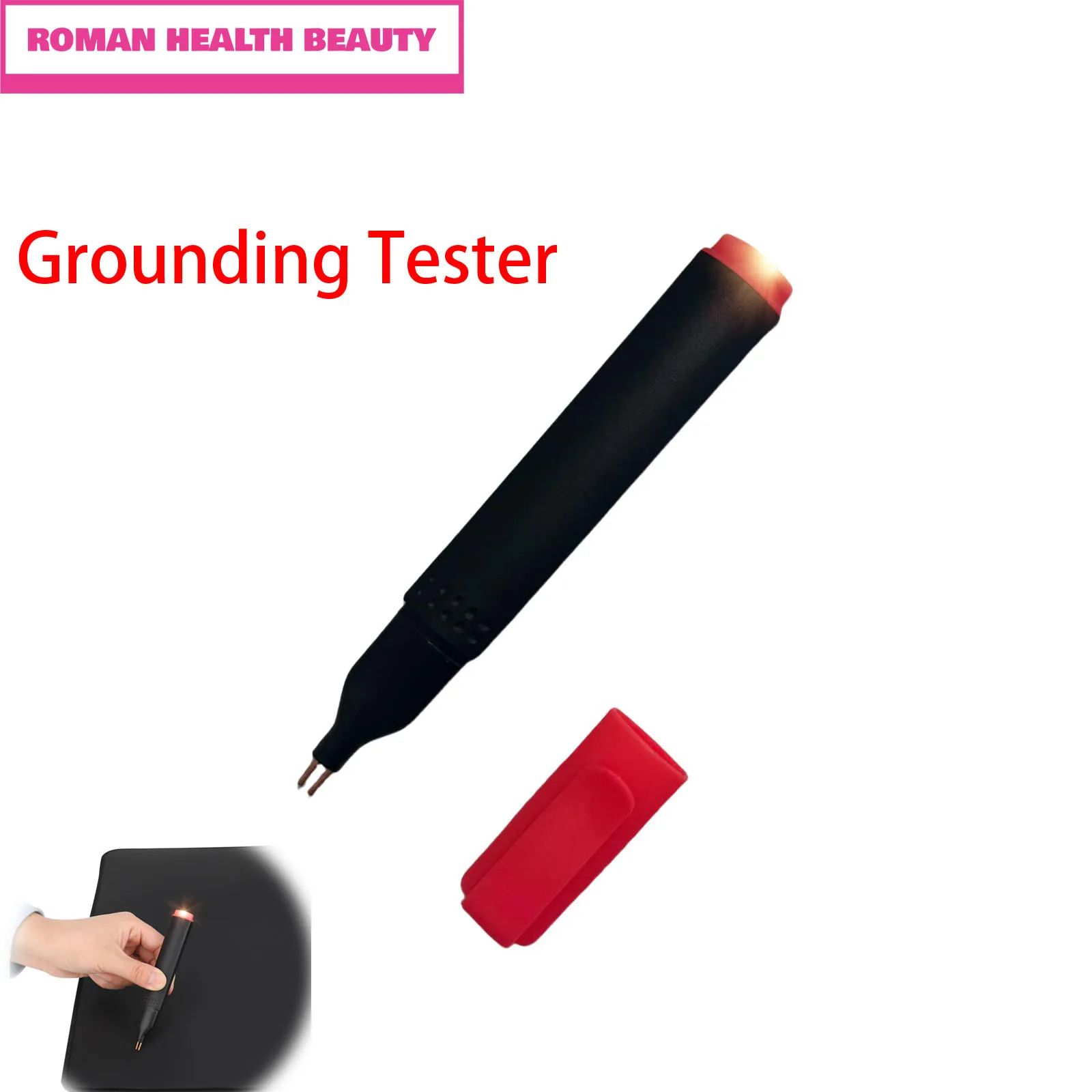 

Conductivity tester and ground testers for mattresses, sheets, cushions, blankets and pillowcases - Ground Tester Conductive Pen