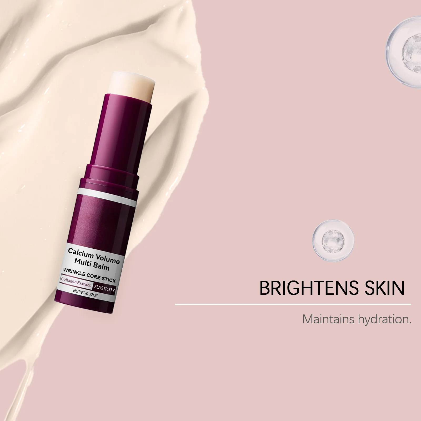 عصا العناية بالبشرة العناية بالبشرة الجافة ترطيب الخطوط الدقيقة تحسين مرونة الوجه تعزيز اشراق كريم ترطيب عصا #4