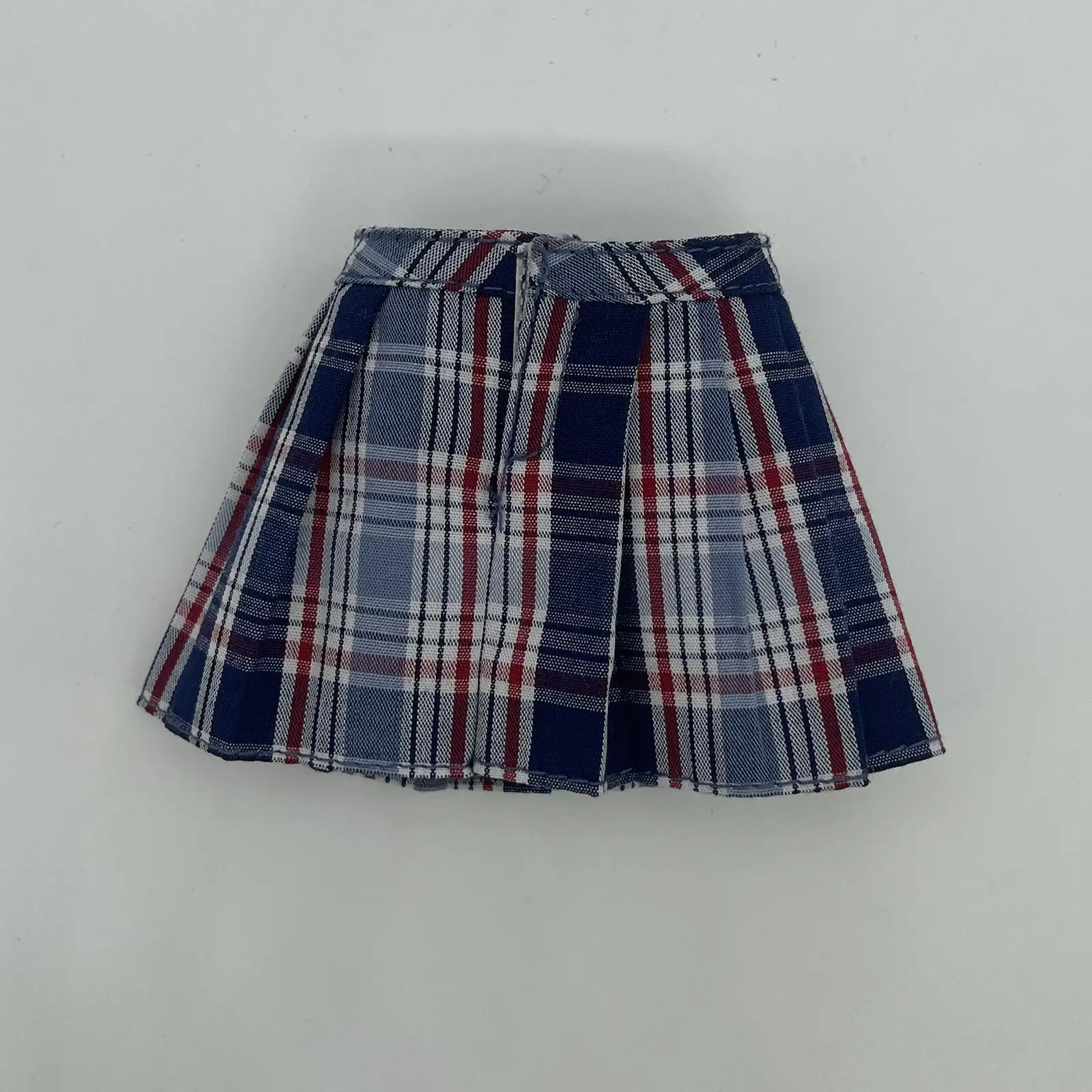 Falda corta para mujer, ropa de muñeca hecha a mano para figuras de 12 pulgadas, modelo de muñeca corporal, azul oscuro, 1/6