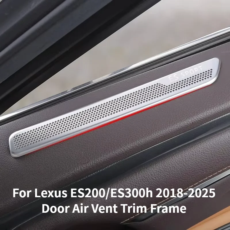 Car Upgrade For Lexus ES200 ES300h 2018-2025 Door Trend Sticker Waterproof Car Interior Decoration Trim Accessory