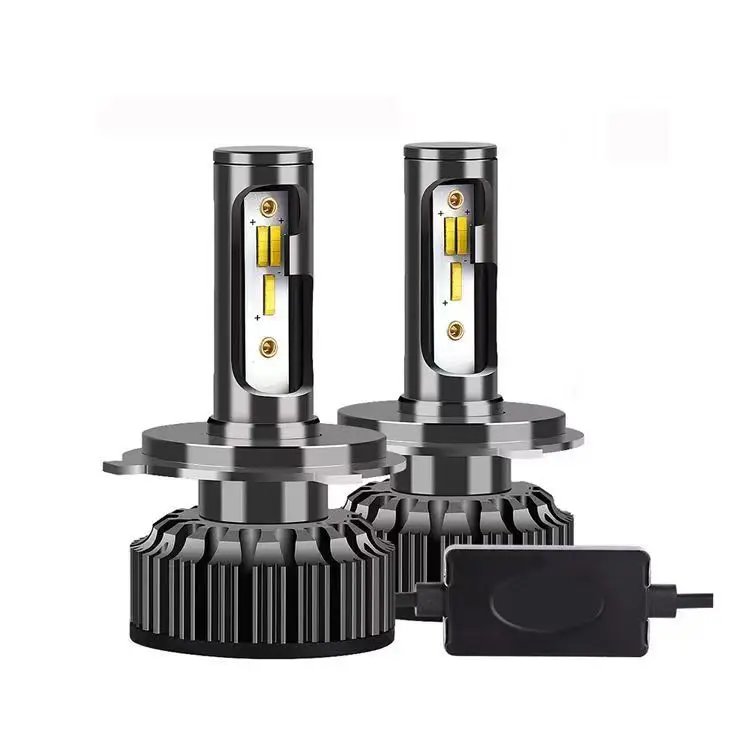 

2pcs Automotive tri color dual color LED headlights, integrated high and low beam 9005H4H1H11H7 platinum anti fog lights