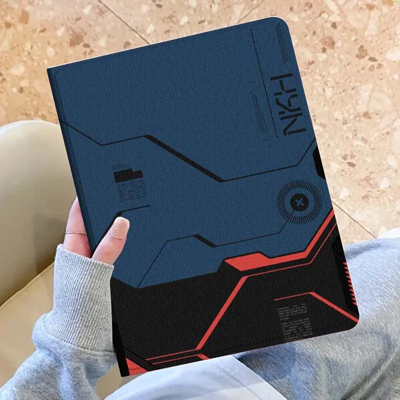 

Cool Carbon Fiber Pattern For Samsung Galaxy Tab S10 S9 S8 S7 Lite FE Plus Scratch resistant Pen Tray Tablet Case Gift