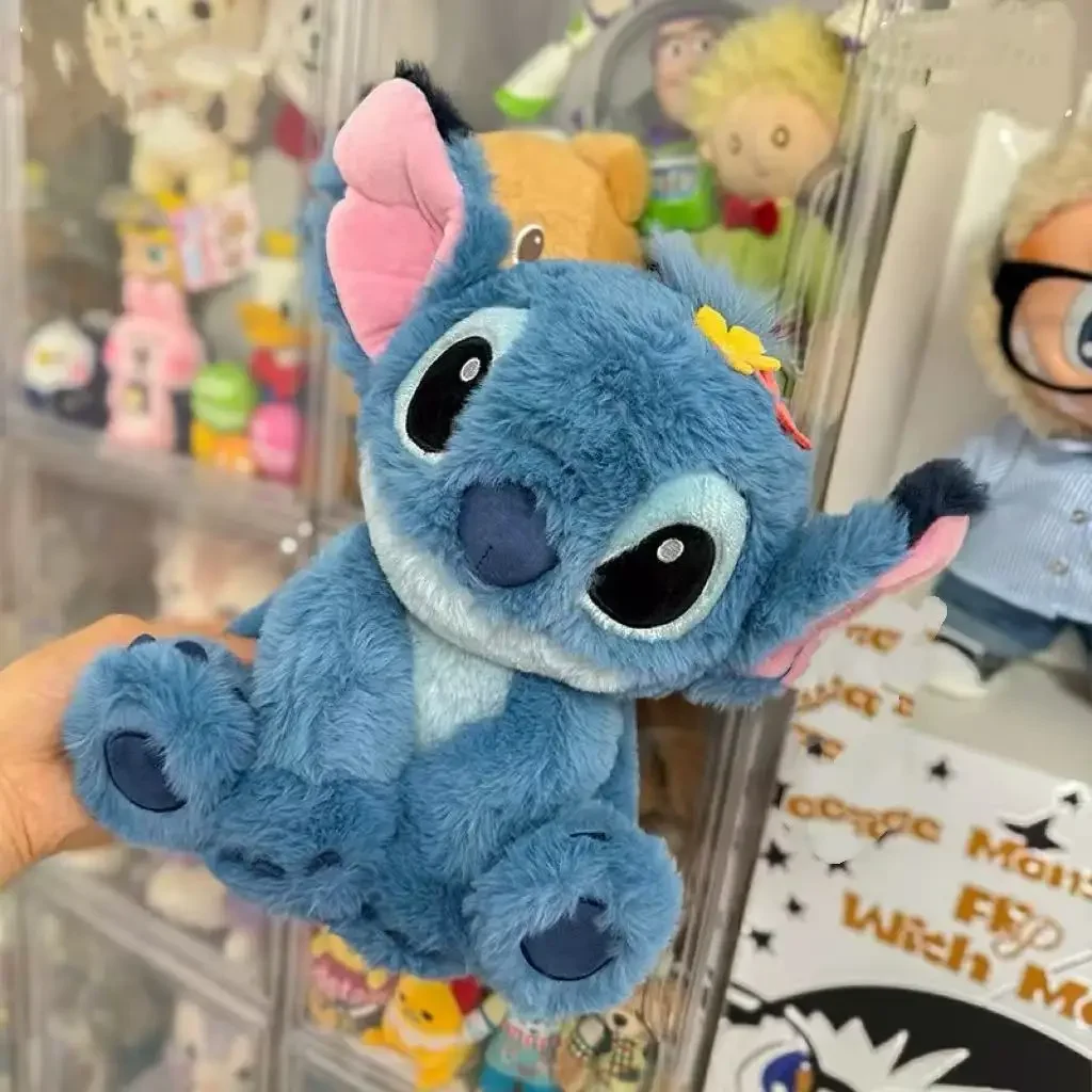 30-55Cm Disney Stitch Pluche Knuffels Anime Leuke Cartoon Stand Stitch Knuffels Poppen Kawaii Kussen Gevulde Kid verjaardagscadeautjes