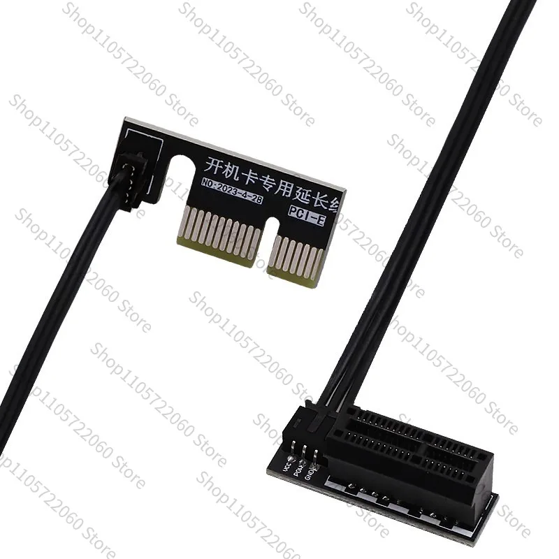 For PCIE X1 Extension Cable, PCIE Riser Cable for PC Remote Power on Card