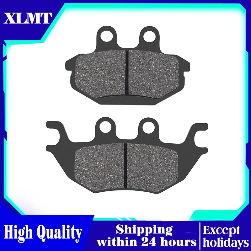 Motorcycle Rear Brake Pads For KAWASAKI KAF 820 Mule Pro FXT EPS LE Camo Ranch Edition KAF 1000 DXT Diesel