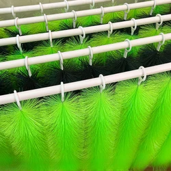 10pcs 30/40/50cm Koi Fish Pond Filter Brush High-density Brush Replacement Filtration System Aquarium Fish Tank Cleaning Tools