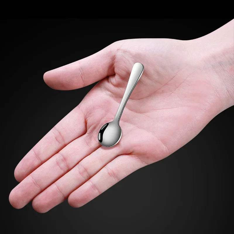 

5pcs Mini Spoon Chinese Style Stainless Steel Coffee Tea Spoons Dining Room Tableware Set Creativity Cutlery Kitchen Accessories
