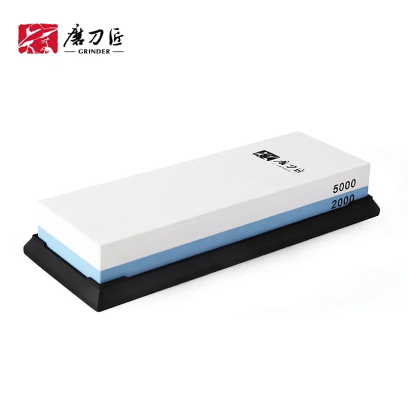 TAIDEA Sharpening Stone 2000/5000#Grit Professional Kitchen Whetstone Grinder Tools Knife Sharpeners Double-Side White Alundum