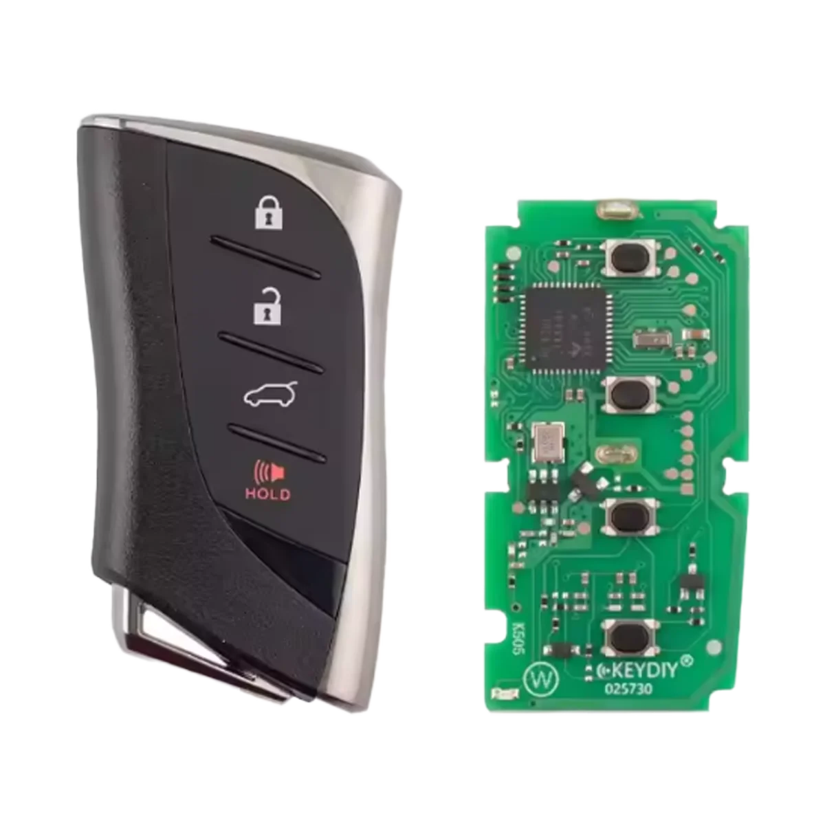 KEYDIY KD TIB42-4 Smart Remote Key Support 4D 8A Chip for Toyota Lexus Type