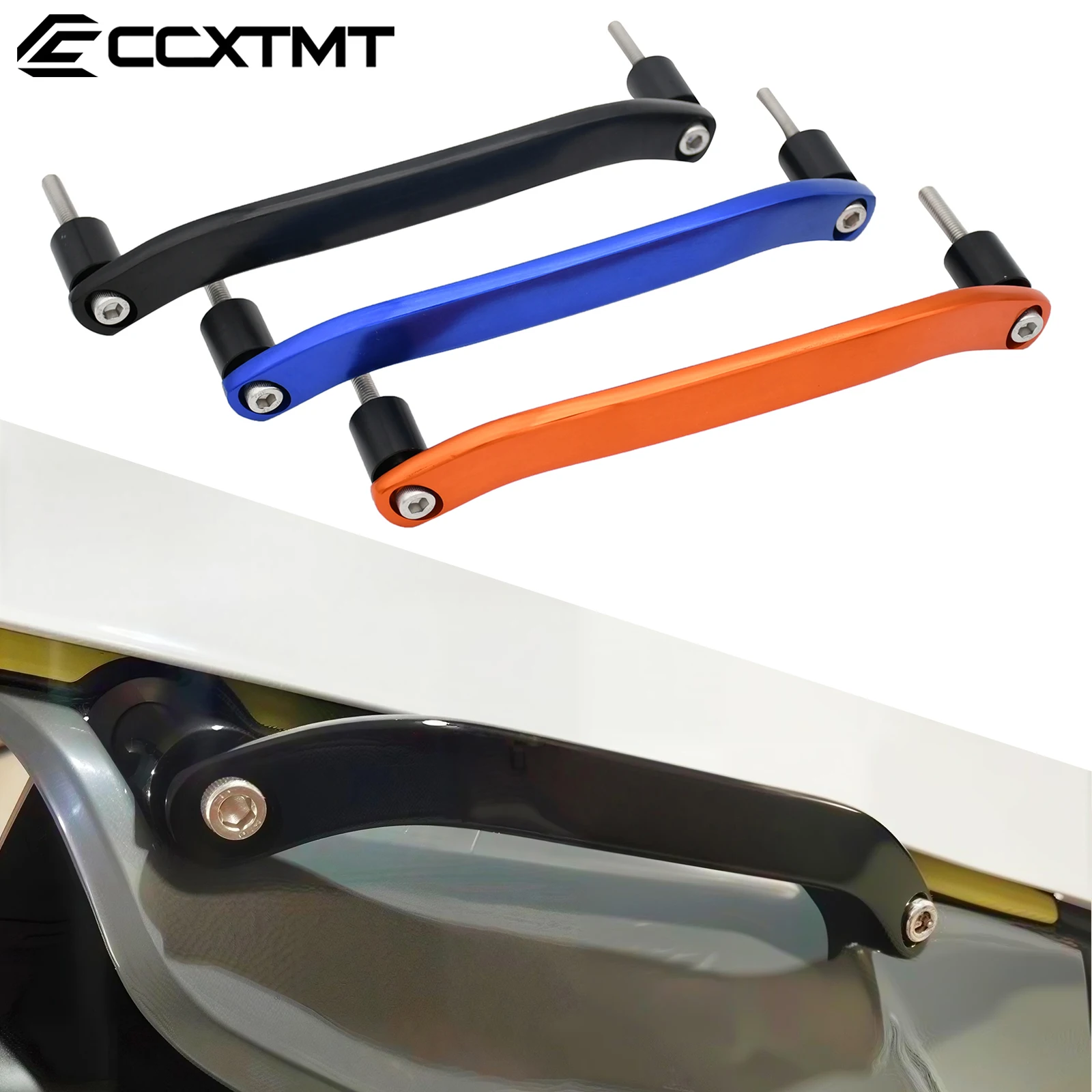 CNC Rear Passenger Grab Rail Handle For KTM SX SXF XC XCF XCW EXC EXCF SIX-DAYS FACTORY EDITION 125-500cc 2011-2016 Universal