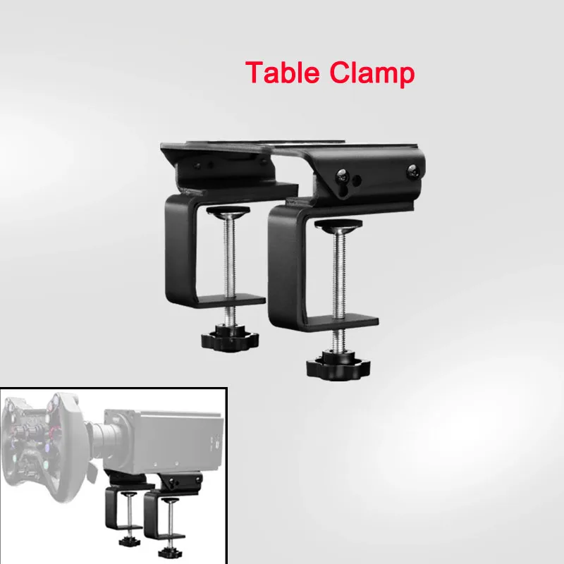 For Simagic Wheelbases Alpha/Alpha Mini/Alpha U Simracing T-LOC Base Desktop Fixture Table clip Desk Clamp Bracket