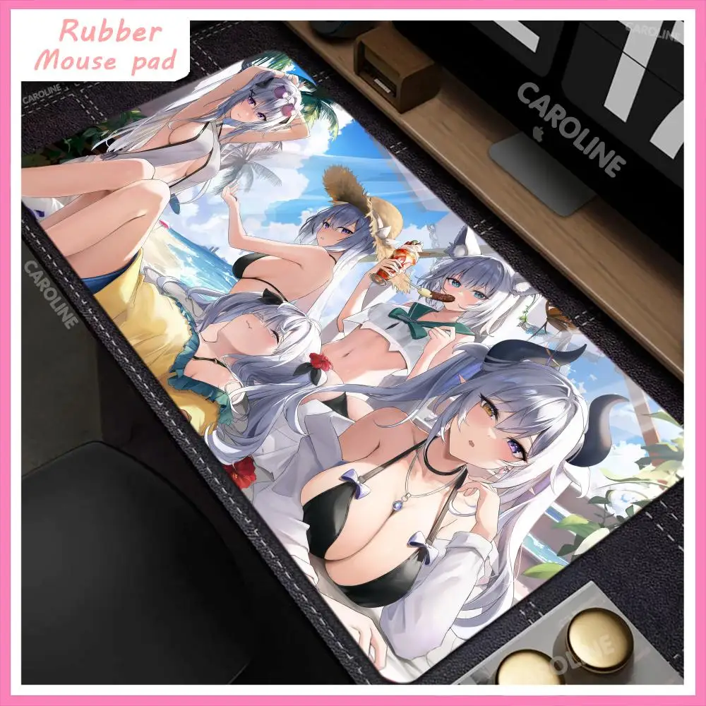 

Sexy Anime Mouse Pad Gamer Keyboard Pad fashion otaku Big Boobs anime mousepad Computer swimsuit girl Desk Mat Girls Beautiful