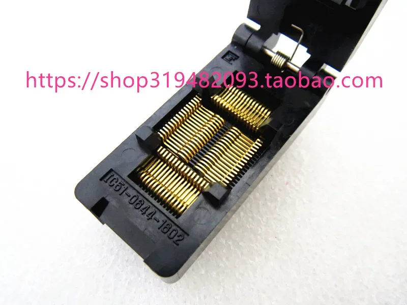 IC51-0644-1602 QFP64-0,65 mm IC Testsitz Prüfstand Prüfsockel Programmiersitz