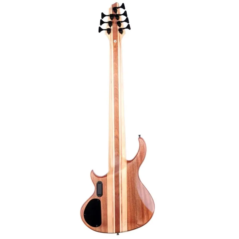 High Quality Electric BASS -09 7 String,Mahogany Body,Maple Neck through  Pickups With Guitar Cable