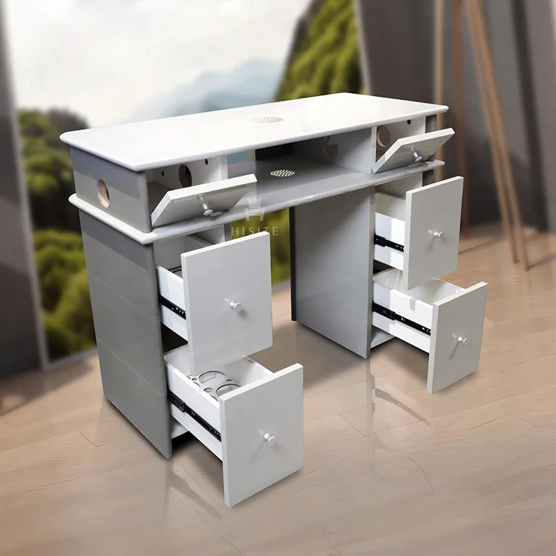 

Beauty Salon Furniture Nail Technician Desk Manicure Tables