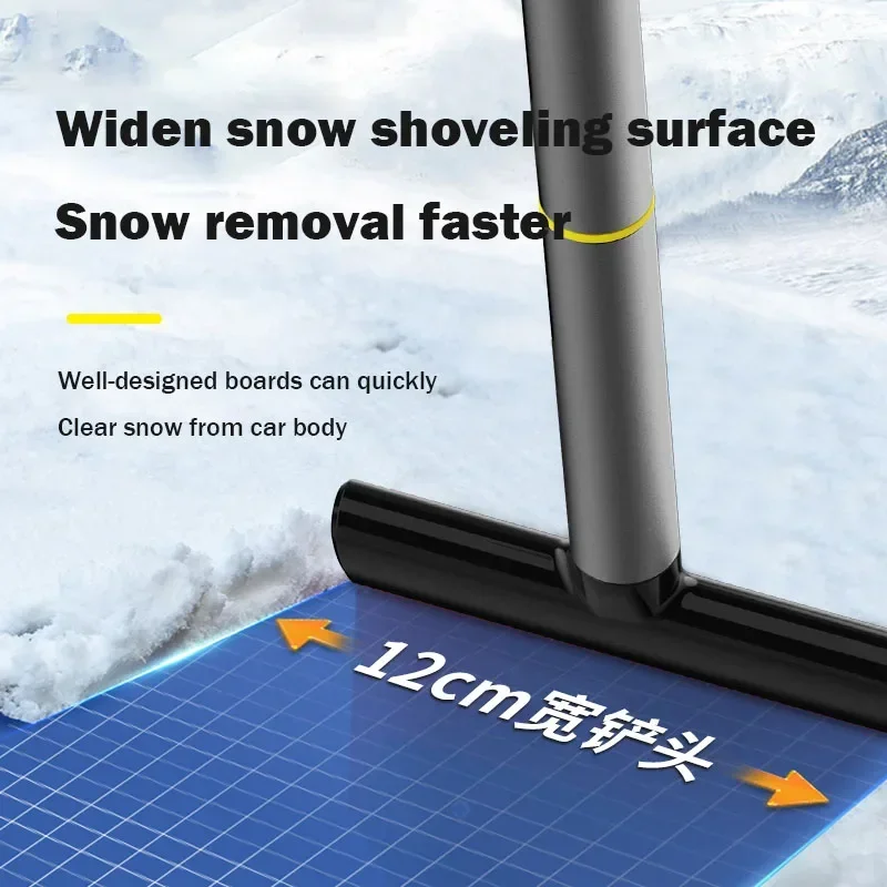 Xiaomi youpin carro pá de neve inverno escova de remoção de gelo pá raspador de gelo carro removedor de vidro de neve ferramenta de limpeza acessórios de lavagem