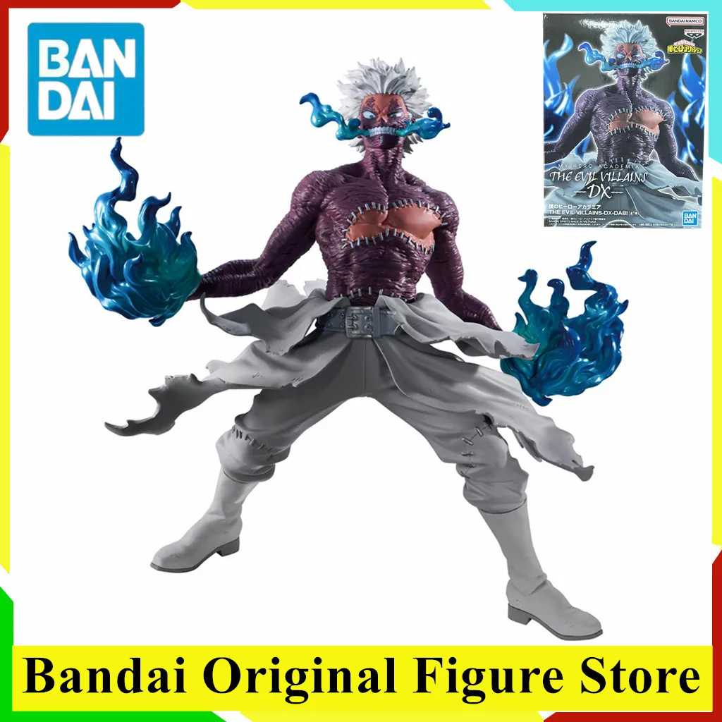 

Original BANDAI My Hero Academia THE EVIL VILLAINS DX Dabi Action Figure Toys PVC Model Collection Boku no Hero Academia Gift