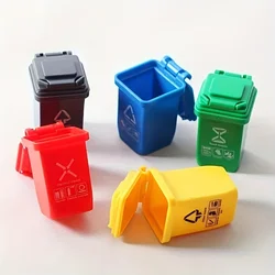 5 Mini Garbage Sorting Trash Can Accessories, Simulated Garbage and Car Trash Can Party Supplies