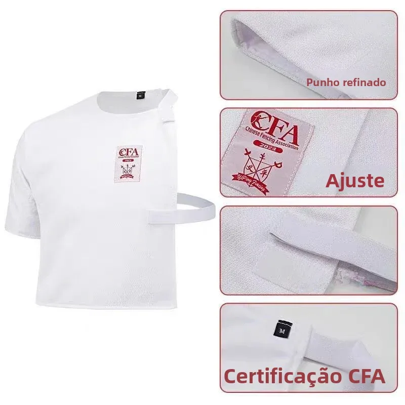 adult-fencing-vest-competition-uniform-cfa-certified-suitable-for-children-sports-fitness-fans-goods-sword-series-armor