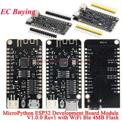 1Pc-2Pcs ESP32 Lite V1.0.0 WiFi Bluetooth-Comp Micro Python Development Board ESP-32 LOLIN32 REV1 MicroPython Type-C for Arduino