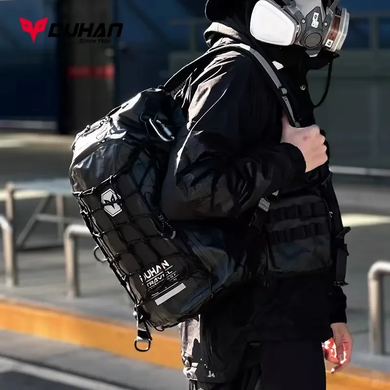 Motorcycle Riding Backpack Helmet Bag Motorcycle Tank Bag Long-distance Waterproof and Rainstorm-proof Motorcycle Travel Bag