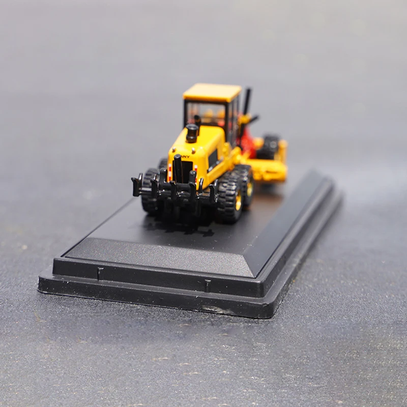 1:87 Scale SANY Mini Grader Alloy Engineering Machinery Model Diecast Truck Toy Collectible Boys Toys