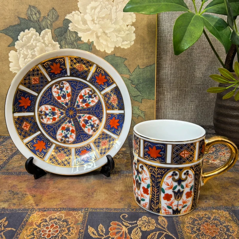 Japanese coffee cup and saucer ceramics
