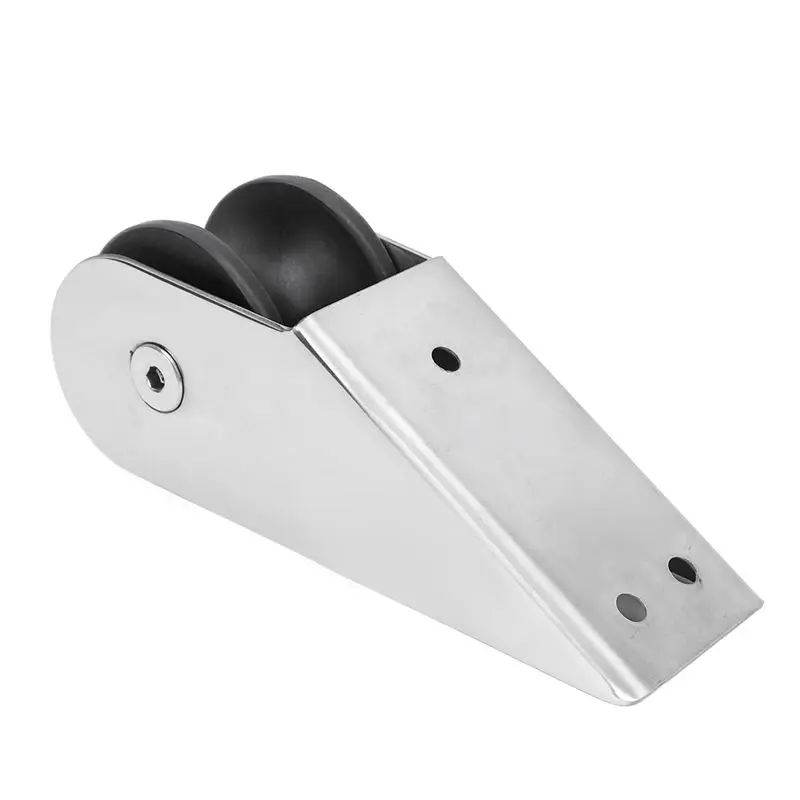 AB59-Accessori per barche Rullo di ancoraggio per prua Rastrelliera di ancoraggio in acciaio inossidabile Rulli di prua con lancio automatico Docking fisso per yacht marino