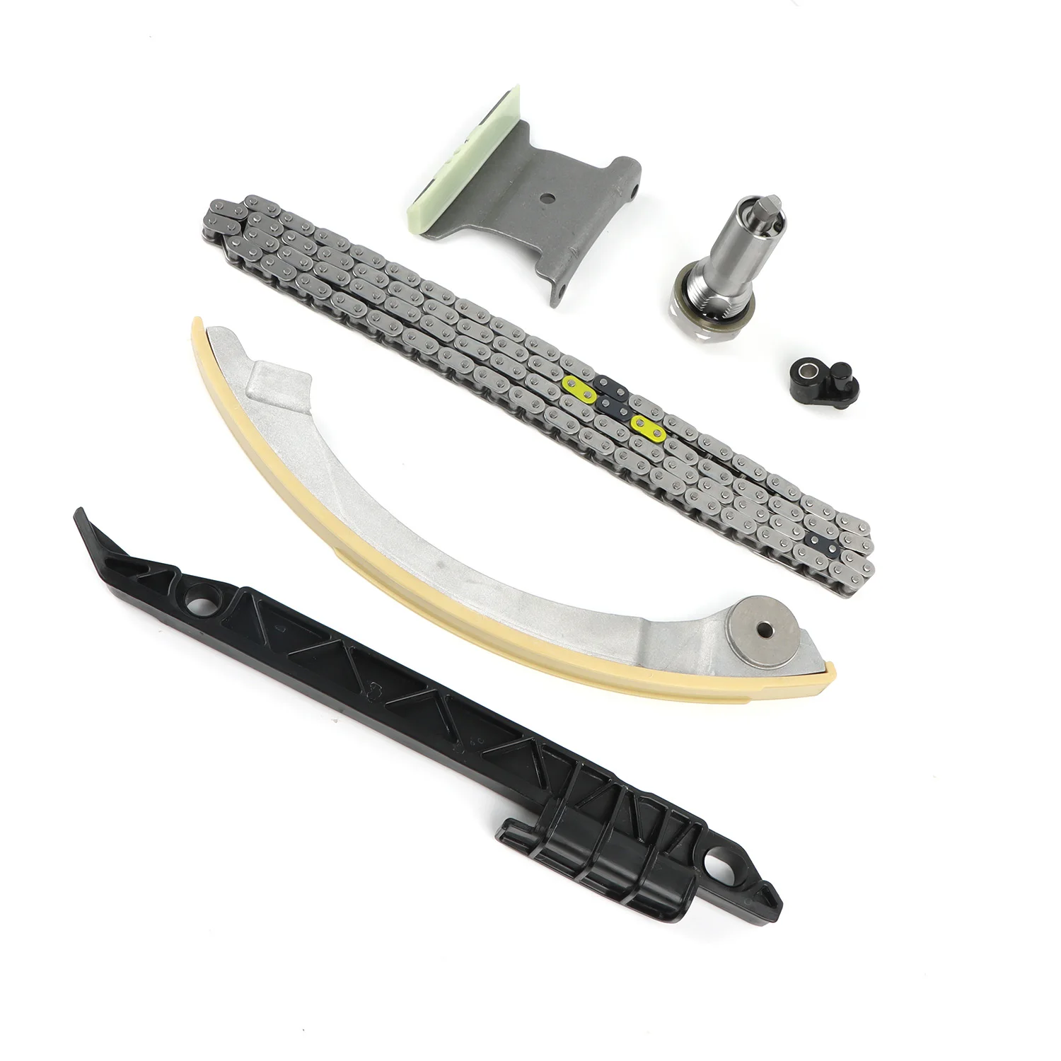 1Set TKC8002 Kit catena di distribuzione del motore con set catena di distribuzione Tenditore tappo olio per selezionare modelli Buick Chevy e Pontiac Parti di automobili