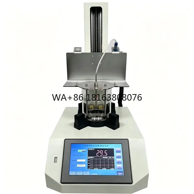 Automatic Ring and Ball Softening Point Tester Touch Screen Detection for Petroleum Asphalt Bitumen Lab Test ASTM D36