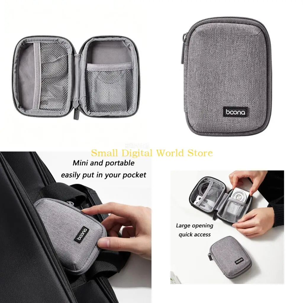 77UB Convenient Oxfords Cloth Camera Organizers With Reinforced Structure Preserves Retro Electronics From Damage